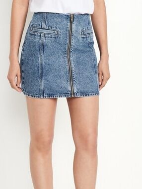 Old Navy OG Zipper Mini Skirt
